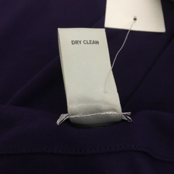 NEW Cache Women's One Shoulder Stretch Sz Medium Purple Green Mini Dress - Picture 5 of 6